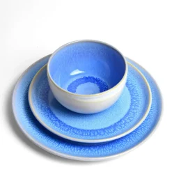 Service À Prix Doux|Céladon Paris Service pour 2 | Bleu minéral