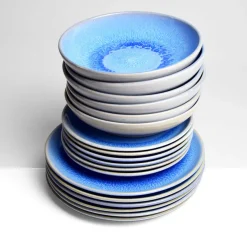 Service À Prix Doux|Céladon Paris Service pour 6 | Bleu minéral