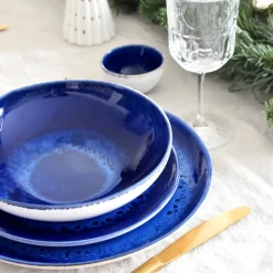 Service À Prix Doux|Céladon Paris Service pour 8 | Bleu odyssée