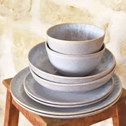 Service À Prix Doux|Céladon Paris Service pour 2 | Gris audacieux