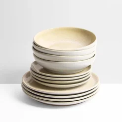 Service À Prix Doux|Céladon Paris Service pour 4 | Jaune sable