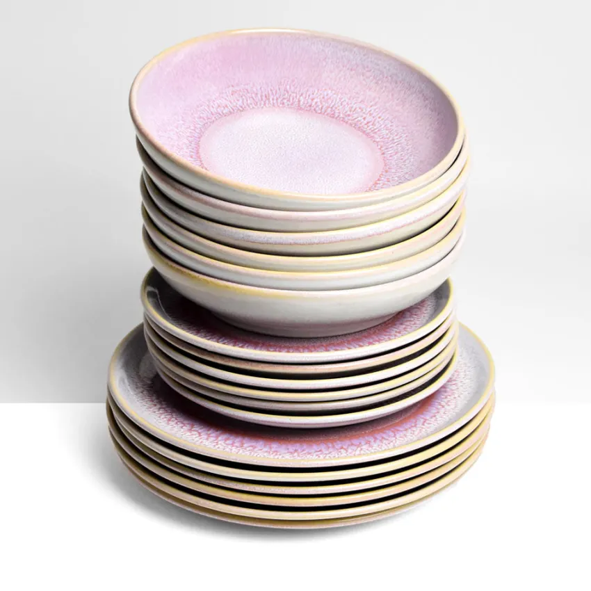 Service À Prix Doux|Céladon Paris Service pour 6 | Rose minéral