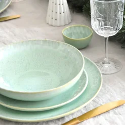 Service À Prix Doux|Céladon Paris Service pour 8 | Vert audacieux