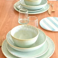 Service À Prix Doux|Céladon Paris Service pour 2 | Vert audacieux