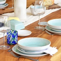 Service À Prix Doux|Céladon Paris Service pour 6 | Vert minéral