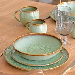Service À Prix Doux|Céladon Paris Service pour 4 | Vert rivage