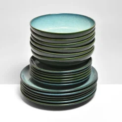 Service À Prix Doux|Céladon Paris Service pour 6 | Vert turquoise