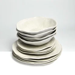 Service À Prix Doux|Céladon Paris Service pour 4 Onda | Beige sable