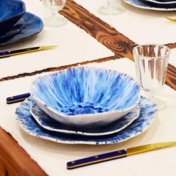 Service À Prix Doux|Céladon Paris Service pour 6 Onda | Bleu écume