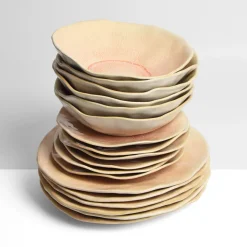 Service À Prix Doux|Céladon Paris Service pour 6 Onda | Corail doré