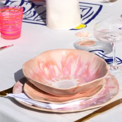 Service À Prix Doux|Céladon Paris Service pour 4 Onda | Mix Flamingo