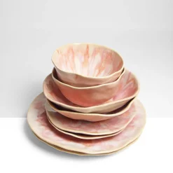 Service À Prix Doux|Céladon Paris Service pour 2 Onda | Rose anémone