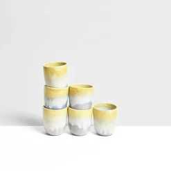 Bar À Tasses|Céladon Paris Tasse expresso | Jaune sable