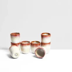 Bar À Tasses|Céladon Paris Tasse expresso | Rouge lumineux