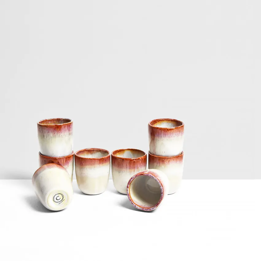 Bar À Tasses|Céladon Paris Tasse expresso | Rouge lumineux