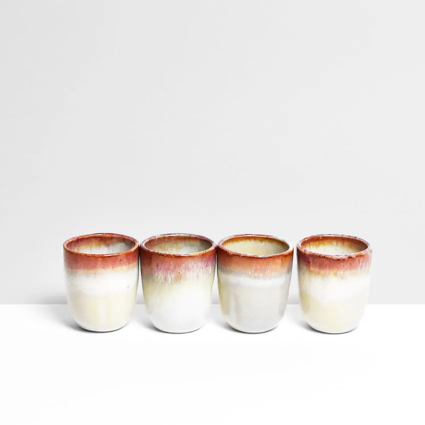 Bar À Tasses|Céladon Paris Tasse expresso | Rouge lumineux