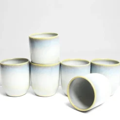 Bar À Tasses|Céladon Paris Tasse moyenne | Blanc glacier