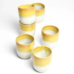 Bar À Tasses|Céladon Paris Tasse moyenne | Jaune sable