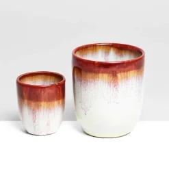 Bar À Tasses|Céladon Paris Tasse moyenne | Rouge lumineux