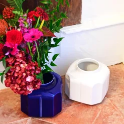 Lifestyle|Pichets Et Vases|Céladon Paris Vase Baixo | Blanc