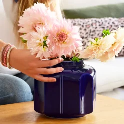 Lifestyle|Pichets Et Vases|Céladon Paris Vase Baixo | Indigo