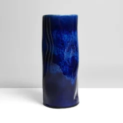 Pichets Et Vases|Céladon Paris Vase onda | Bleu odyssée